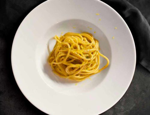 Spaghettone Burro e Alici del Cantabrico